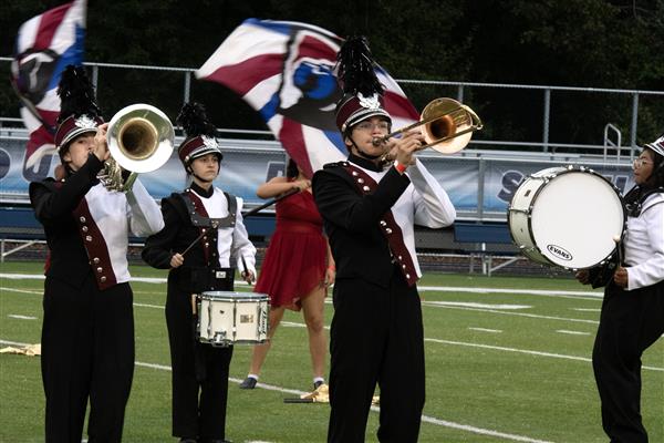 Annapolis High School Marching Band Performing